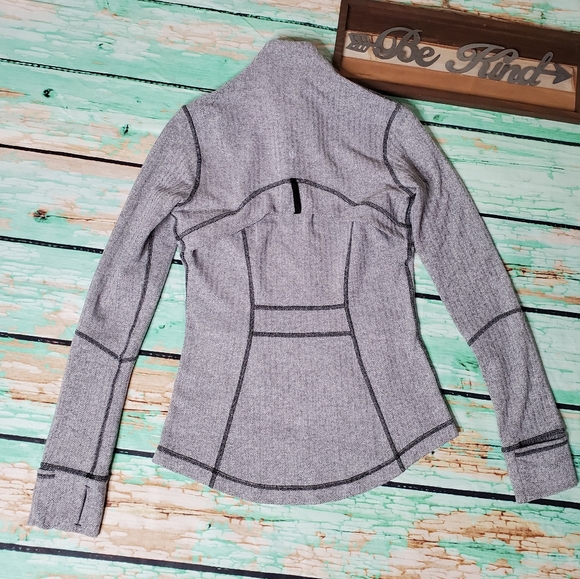 Lululemon Define Jacket Gray Herringbone - Picture 3 of 3